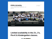 Tablet Screenshot of fppkschool.com